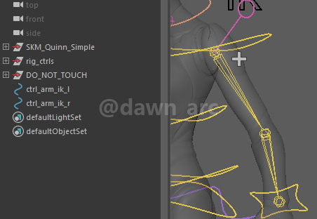 [Maya]Rigging 13 - Limbs IK